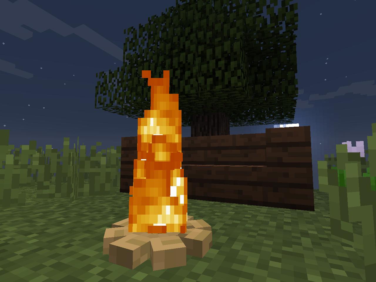 Comment éteindre un feu de camp Minecraft !!!