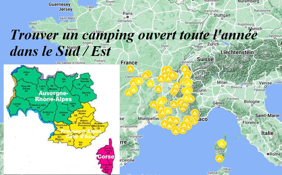 Découvrez les meilleurs campings ouverts toute l'année en France !!!