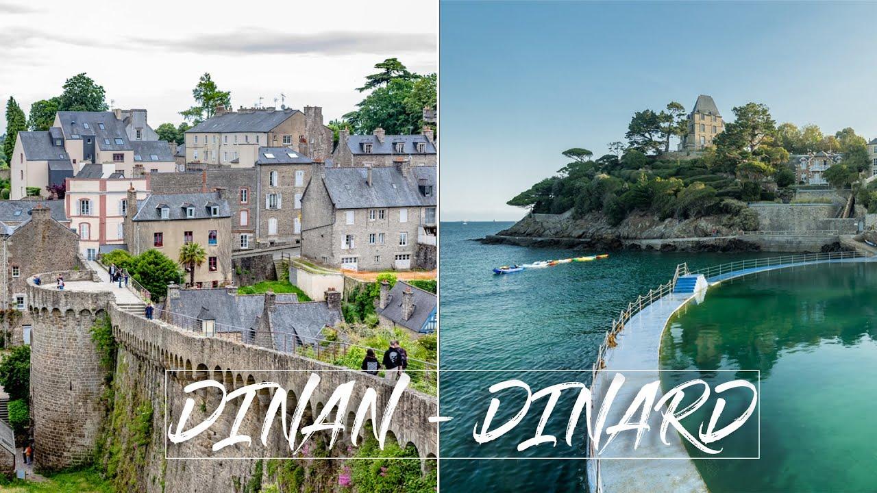 Distance entre Dinard et Dinan en Bretagne 