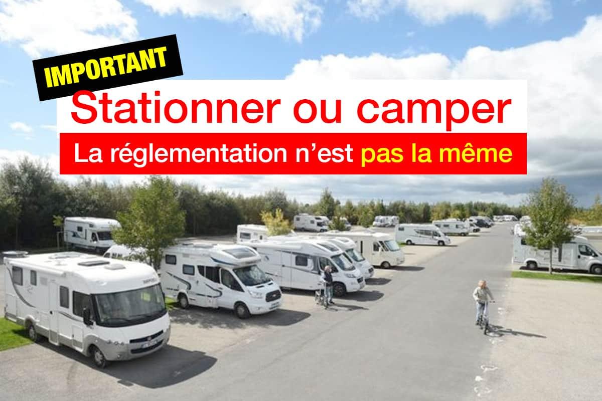 Garer son camping-car en Île-de-France