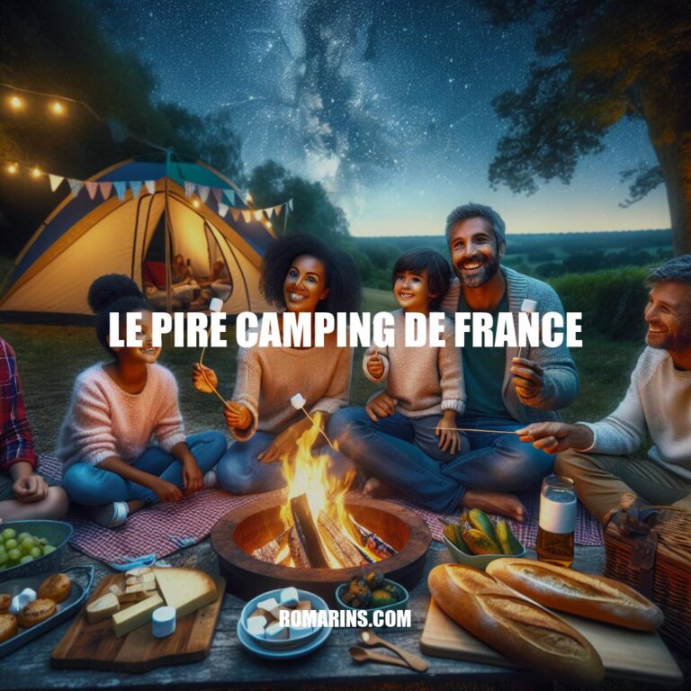 Camping en France : Évitez Le Pire avec Ces Conseils d'Expert