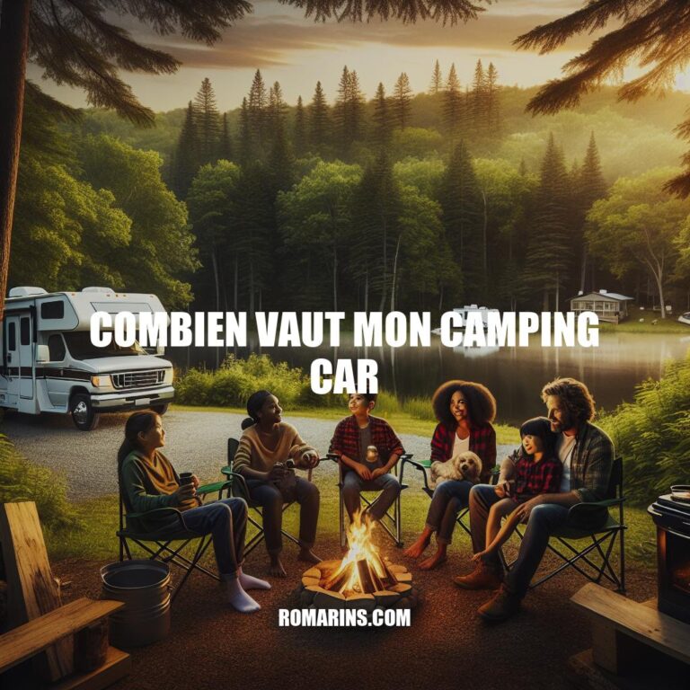 Comment évaluer la valeur de votre camping-car?