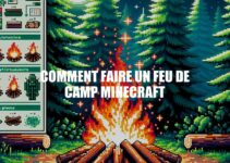 Guide complet pour créer un feu de camp dans Minecraft