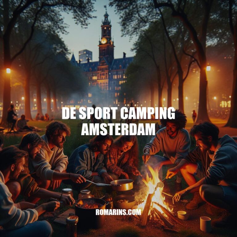 Guide de Camping Sportif à Amsterdam