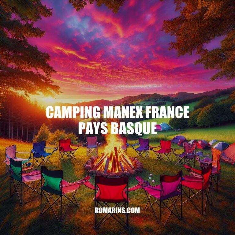 Guide du Camping Manex France Pays Basque