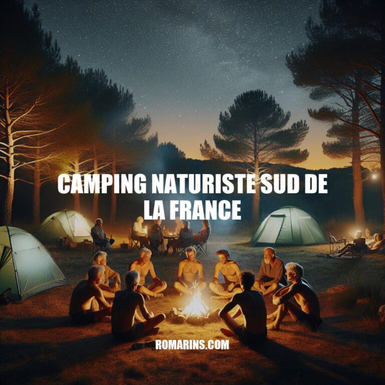Guide du Camping Naturiste dans le Sud de la France