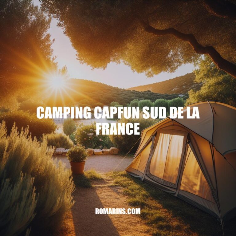 Guide du camping de luxe à Campfun Sud de la France