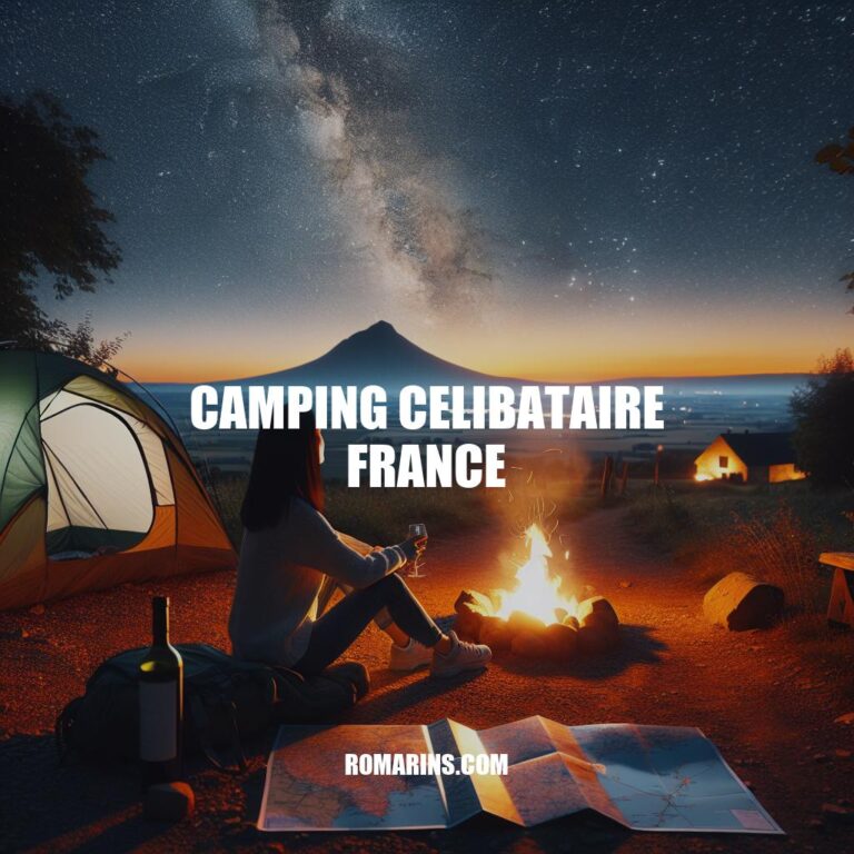 Le Guide du Camping Célibataire en France