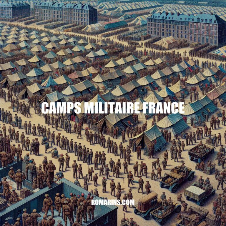 Les Camps Militaires en France: Un Pilier de la Défense Nationale