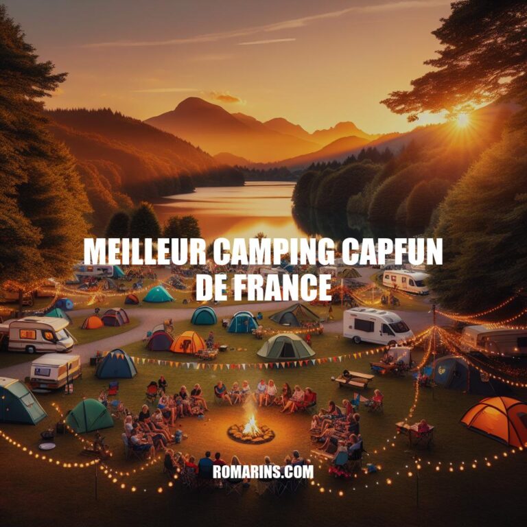 Les Meilleurs Campings Capfun en France