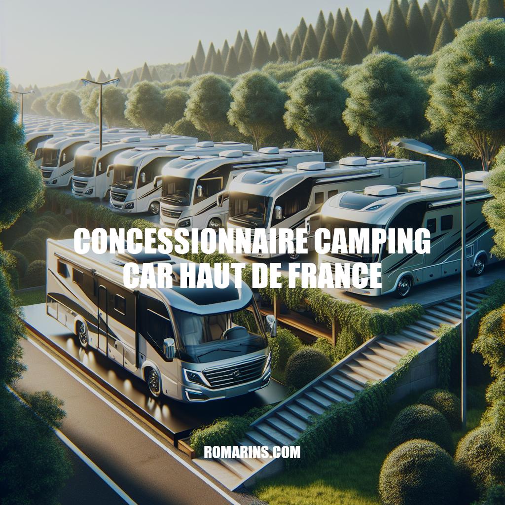 Les Meilleurs Concessionnaires de Camping-Car dans le Haut de France