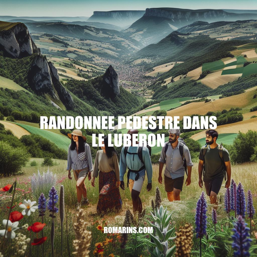 Randonnée pédestre dans le Lubéron : à la découverte de la nature