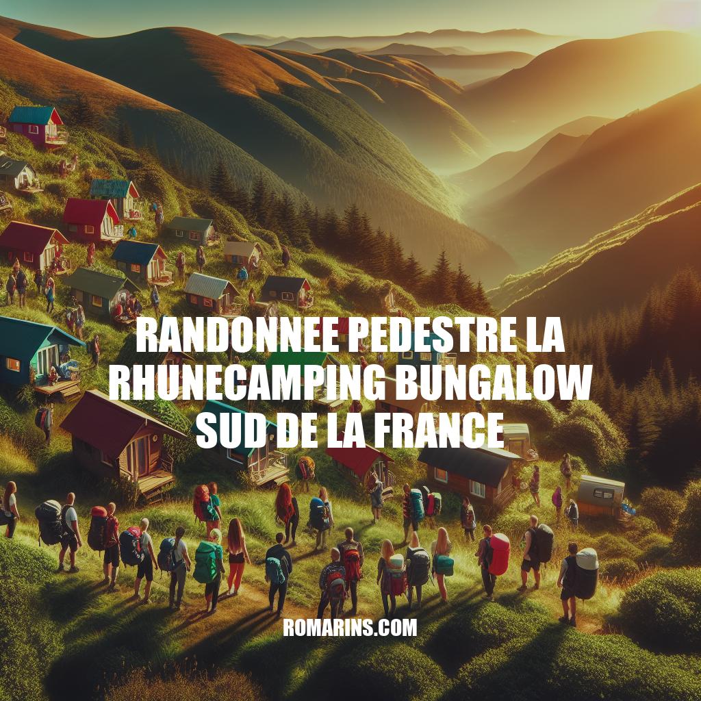 Randonnée pédestre sur la Rhune et camping bungalow dans le Sud de la France