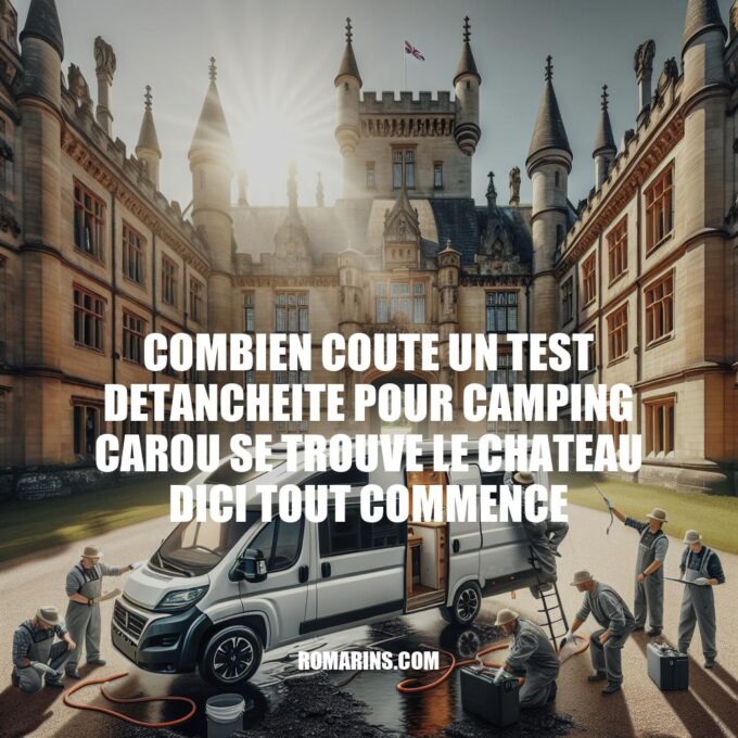 Test d'Étanchéité pour Camping-Car et Découverte du Château d'Ici Tout Commence