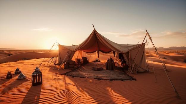 Impact culturel et environnemental de la tente bedouine