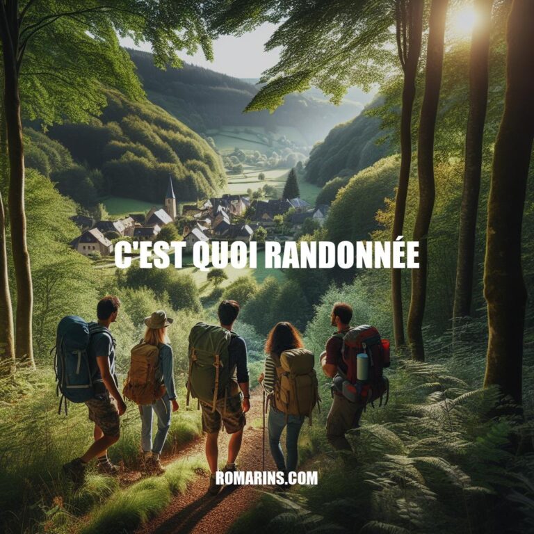 C'est quoi la randonnée : Guide complet pour débutants - Randonnée en France