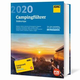 Le guide de camping ADAC 2020 pour lEurope du Sud.
