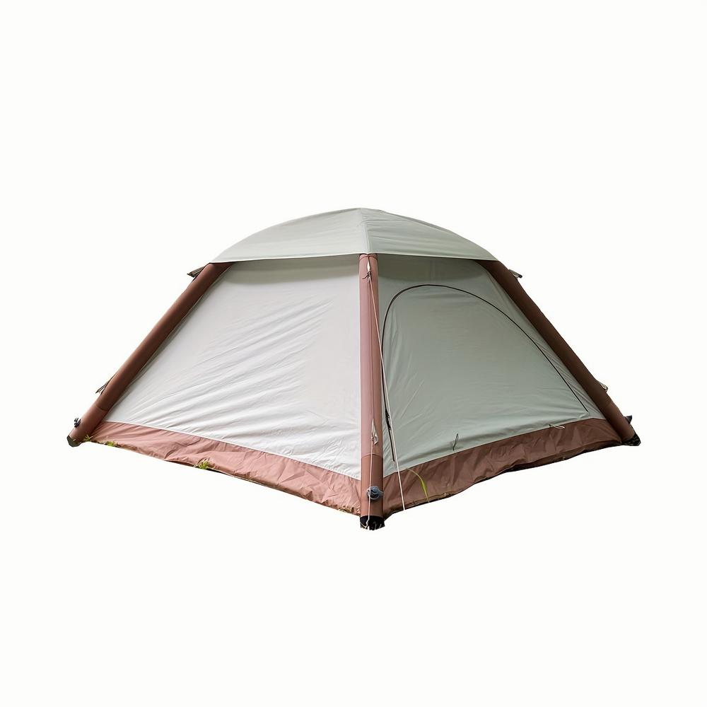 Une tente gonflable légère et compacte pour le camping.